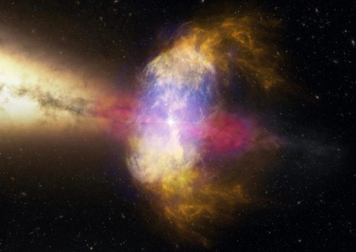 Artist's Impression of a Supernova
