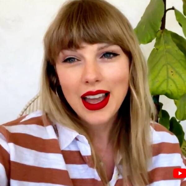 Taylor Swift Says to Embrace the ''Unexpected'' in YouTube Speech