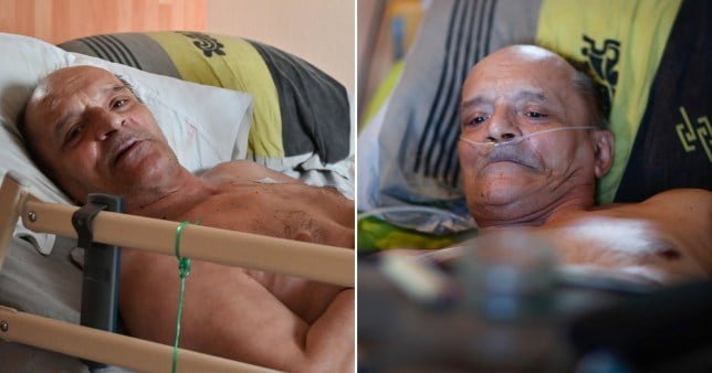 Terminally ill Frenchman Alain Cocq, 57, whose attempt to livestream his death was blocked by Facebook, after French President Emmanuel Macron rejected his request for euthanasia 