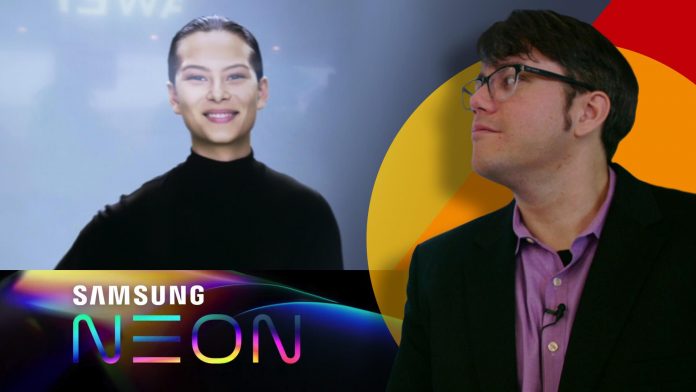 Neon, the lifelike AI from Samsung, answers my questions and takes me to the uncanny valley - Video