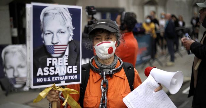 WikiLeaks founder Julian Assange appears in U.K. court to fight extradition to U.S.