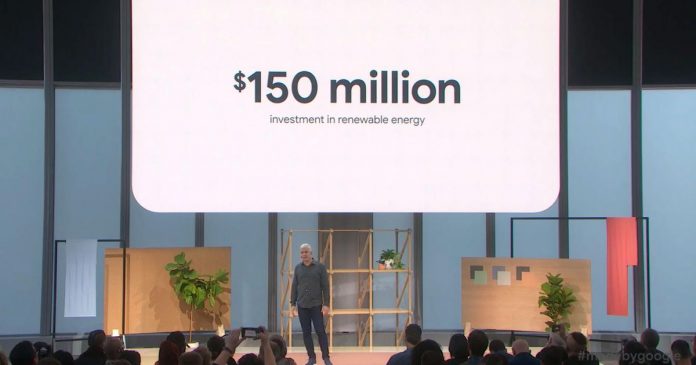 Google investing $150 million in renewable energy efforts - Video