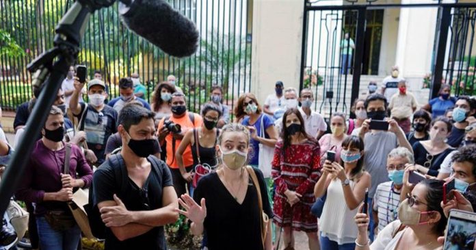 After rare protest and show of dissent in Cuba, artists say the government agrees to future talks