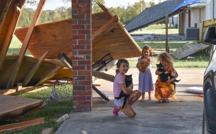 In hurricane-ravaged Louisiana, people struggle to rebuild