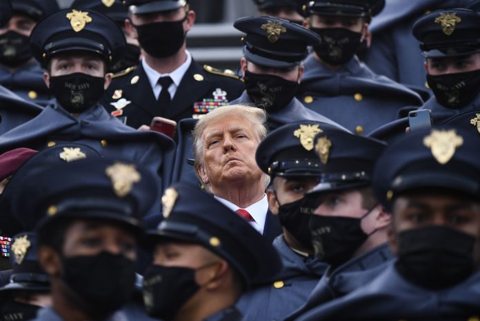 Trump does not wear mask at Army-Navy game despite Covid concerns