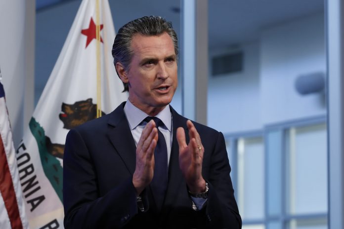 California governor cancels Covid briefing over safety concerns
