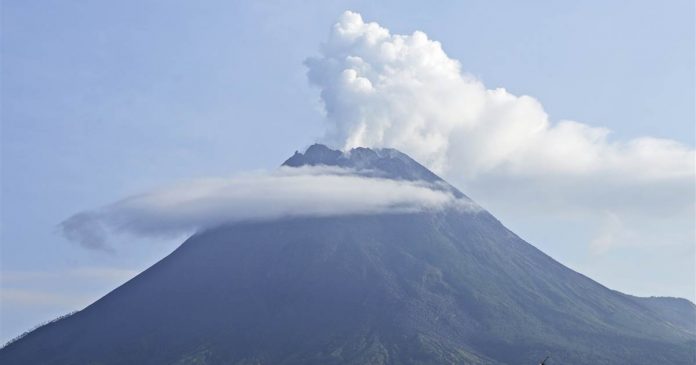 Hundreds evacuated as Indonesia's Mount Merapi volcano spews hot clouds