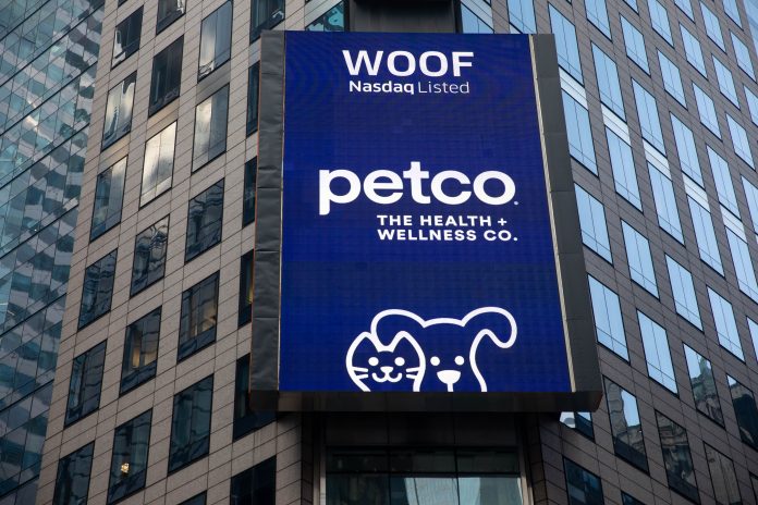 Petco shares surge 63% in first day of trading
