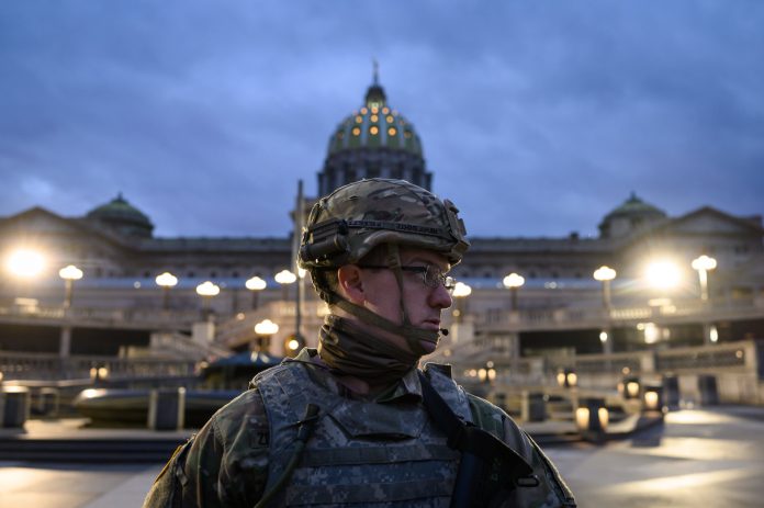 Statehouses, U.S. capital brace for potentially violent week