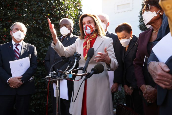 House aims to pass $1.9 trillion coronavirus relief in two weeks, Pelosi says