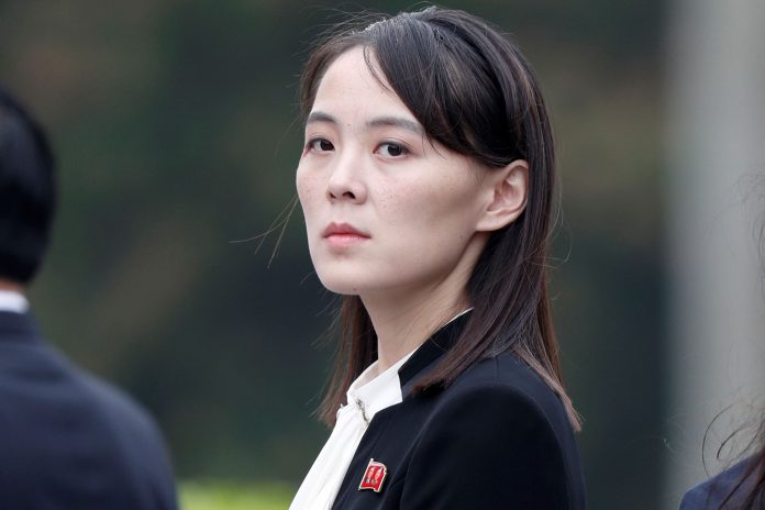Kim Jong Un's sister warns Biden administration