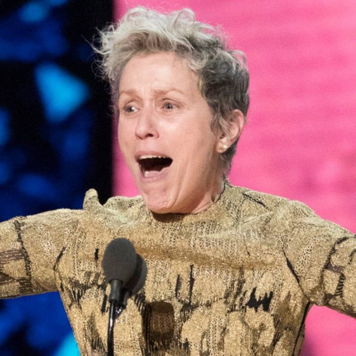 Frances McDormand's Best Picture Speech Isn't Complete Without a Howl - E! Online