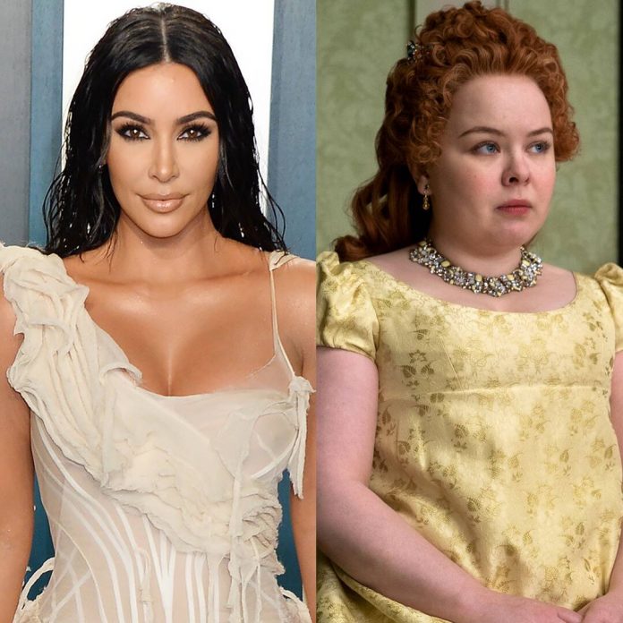 Kim Kardashian Reacts to How Her Family Influenced Bridgerton - E! Online