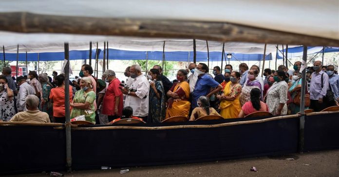 Mumbai closes Covid vaccine centers as India's health services buckle