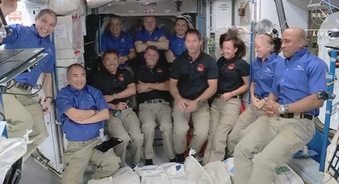 SpaceX Crew-2 Astronauts Join Expedition 65 Crew