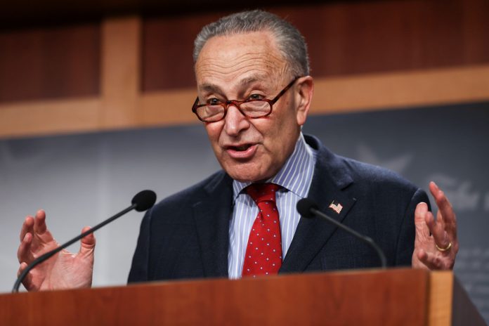 Schumer, McConnell testify at hearing on For the People Act election reform bill