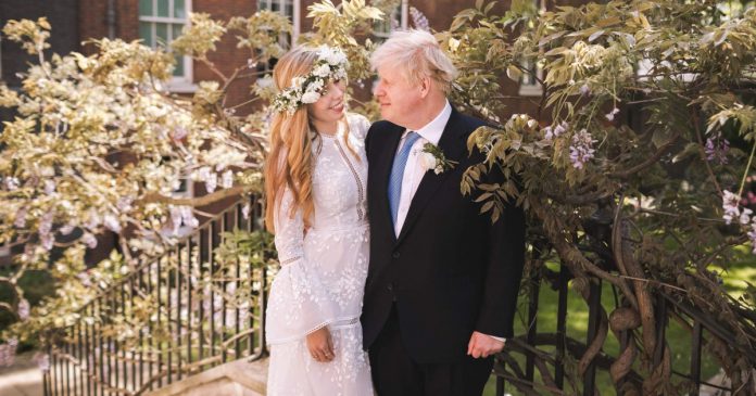 U.K. Prime Minister Boris Johnson marries fiancée in surprise ceremony