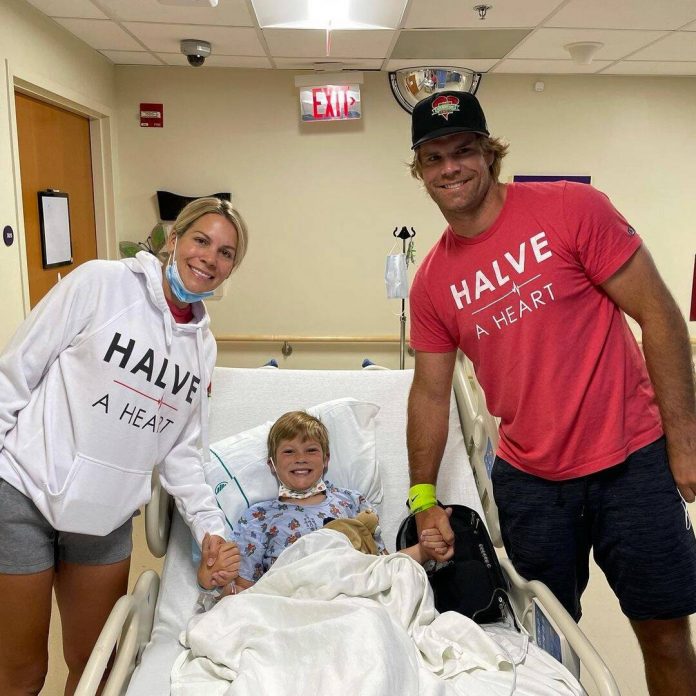 NFL Star Greg Olsen's 8-Year-Old Son TJ Undergoes Heart Transplant - E! Online
