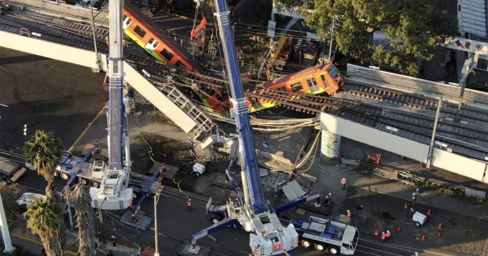Preliminary report blames construction errors for deadly Mexico City metro collapse