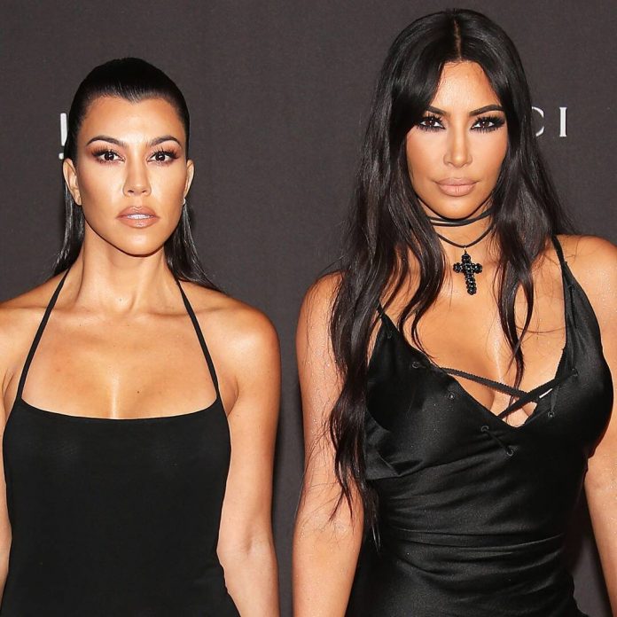 Try to Recognize Kim & Kourtney Kardashian in 