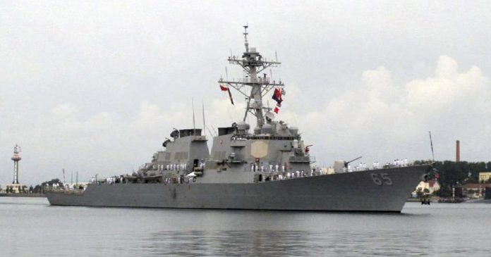 China says it 'drove away' U.S. warship in South China Sea