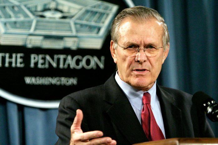 Former Defense Secretary Donald Rumsfeld, who oversaw Iraq war, dies at 88