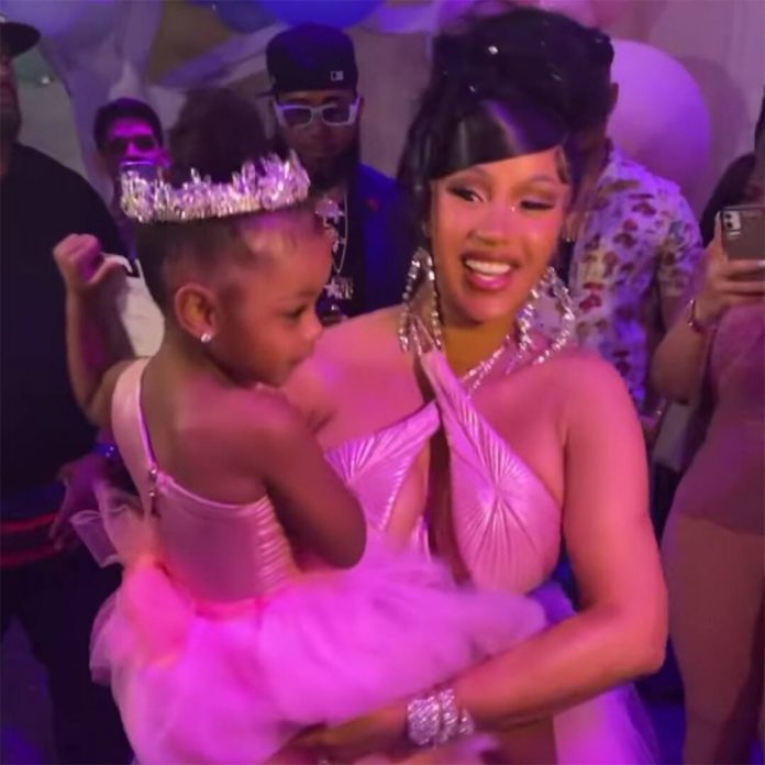 Inside Cardi B's Daughter's Epic Princess-Themed Birthday Party - E! Online
