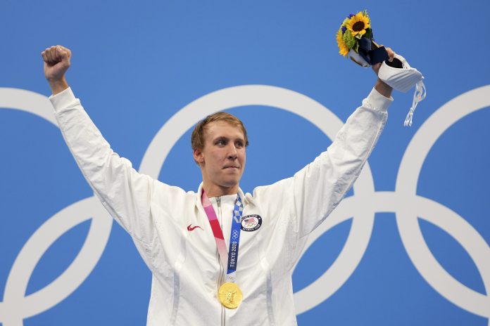 Swimmers get U.S. on medal board at Tokyo Olympics