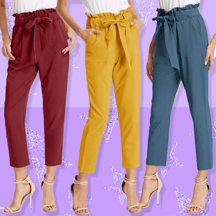 These $25 Paper Bag-Waist Pants Have Over 7,700 5-Star Amazon Reviews - E! Online