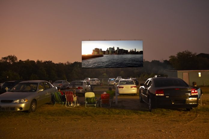 Black-owned drive-in movie theater born of the Covid pandemic has plans to stick around
