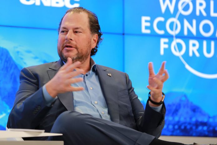 Salesforce's Marc Benioff says CEOs have been surprised by employees' desire to work remotely