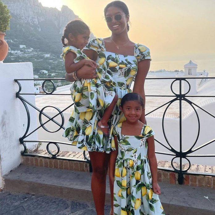 Vanessa Bryant's Daughters Pay Tribute to Gianna by Recreating Photo - E! Online