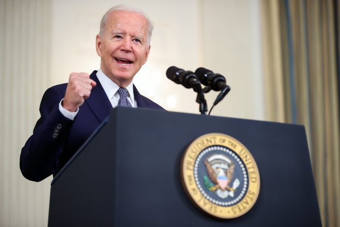 Biden urges Congress to pass economic bills