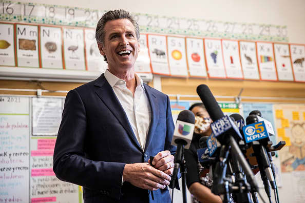 California counties with high Covid vaccination rates helped Newsom win recall election