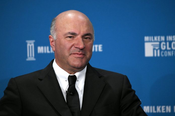 Kevin O'Leary says he wants to more than double crypto holdings to 7%