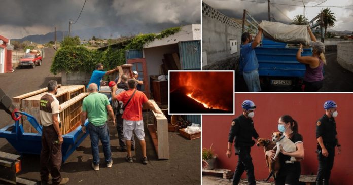 The volcanic eruption on Canary Island La Palma is 'intensifying'