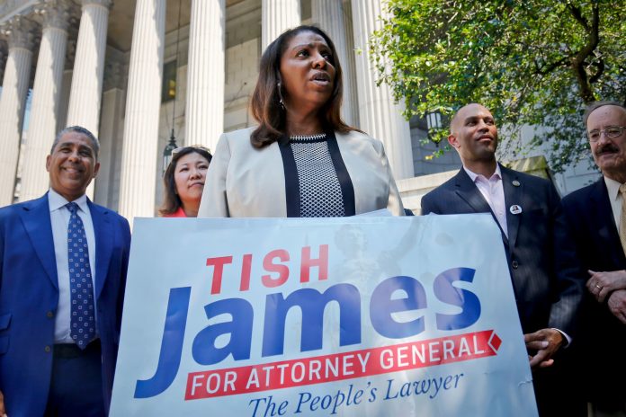 Letitia James discussing run for New York governor after Cuomo's fall