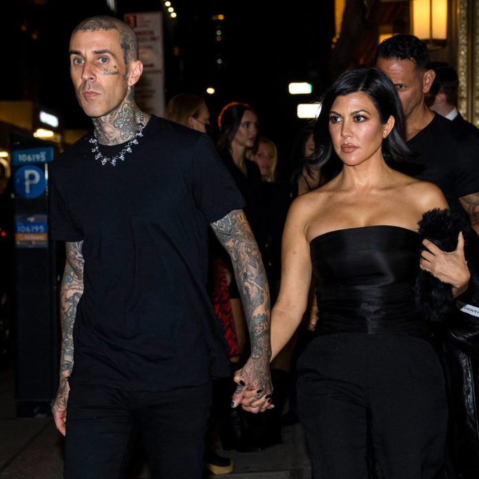 Kourtney Kardashian and Travis Barker Keep Twinning in Style in NYC