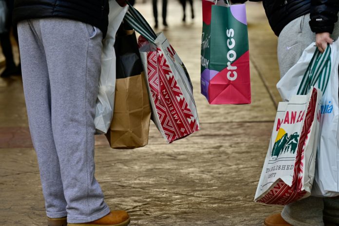 Black Friday shopping in stores drops 28% from pre-pandemic levels