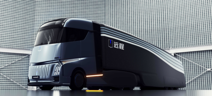 China's Geely launches electric truck, its rival to Tesla's Semi