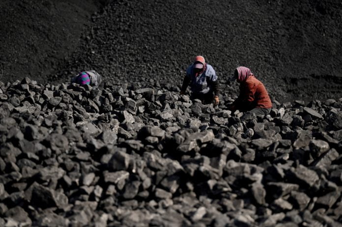 China's coal imports in October nearly doubled from a year ago