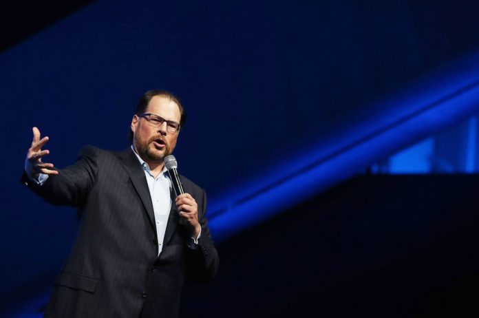 Business Leaders And Politicians Speak At Dreamforce Conference