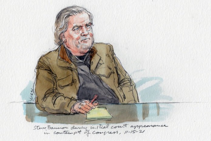 Trump ally Steve Bannon released without bail in Jan. 6 contempt case
