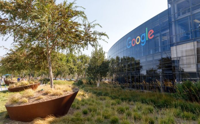 Google and Alphabet headquarters in Mountain View, California.