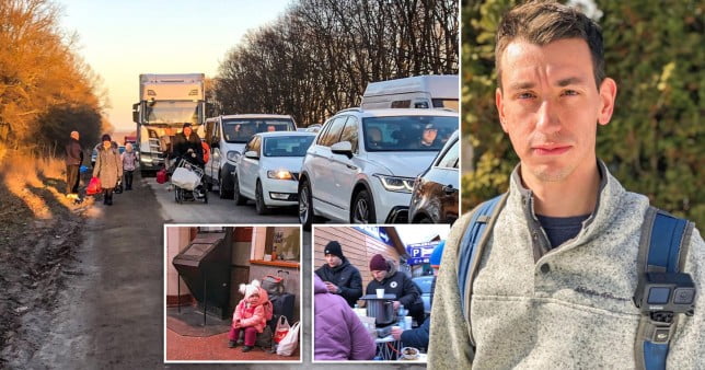 Man on 20-hour walk to Poland out of Ukraine reveals men being dragged from cars to conscript