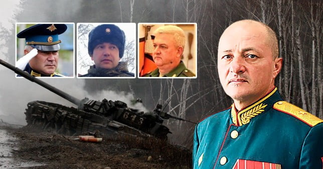 Fourth Russian general 'killed storming Mariupol' in blow to Vladimir Putin's invasion