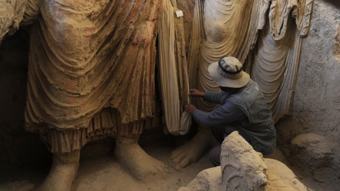 Hoping to attract Chinese investment, Taliban now preserve buddhas