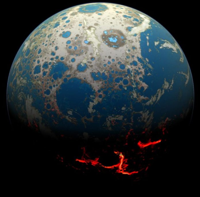 Early Earth Artist’s Conception