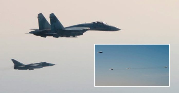 Russian fighter jets flew into EU airspace while 'armed with nukes'