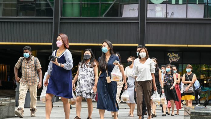 To reopen borders, drop outdoor mask mandate